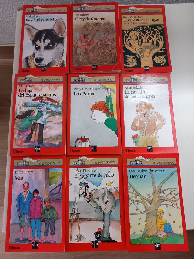 Lote Serie roja El barco de vapor