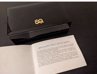 Orologio Seiko SQ 100 Quartz Sports 8229 con Scatola Originale