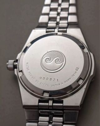 Orologio Seiko SQ 100 Quartz Sports 8229 con Scatola Originale