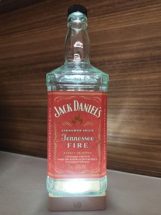 Bottle Lamp Jack Daniel's ricaricabile