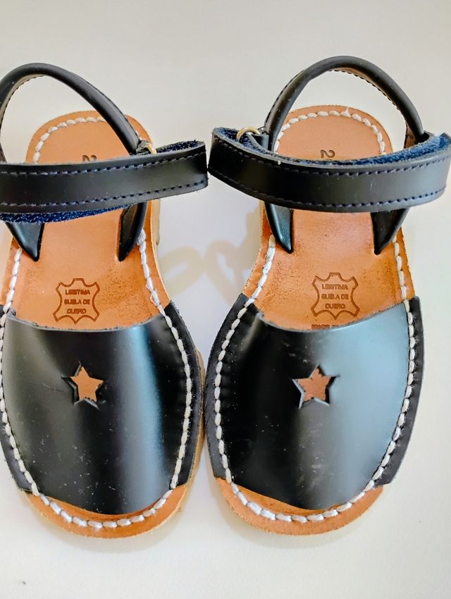 Talla 26 sandalia menorquina infantil