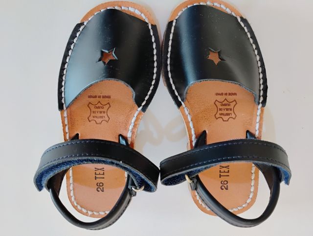 Talla 26 sandalia menorquina infantil