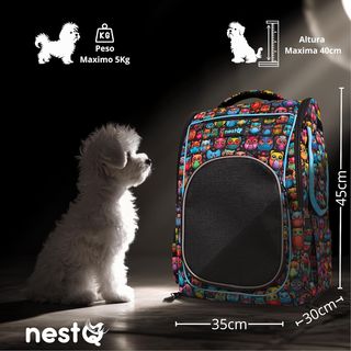 NUEVO! 🎒 Mochila Transportin para Perros y Gatos
