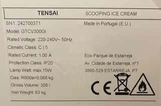 CONGELADOR VERTICAL - GTCV300GI