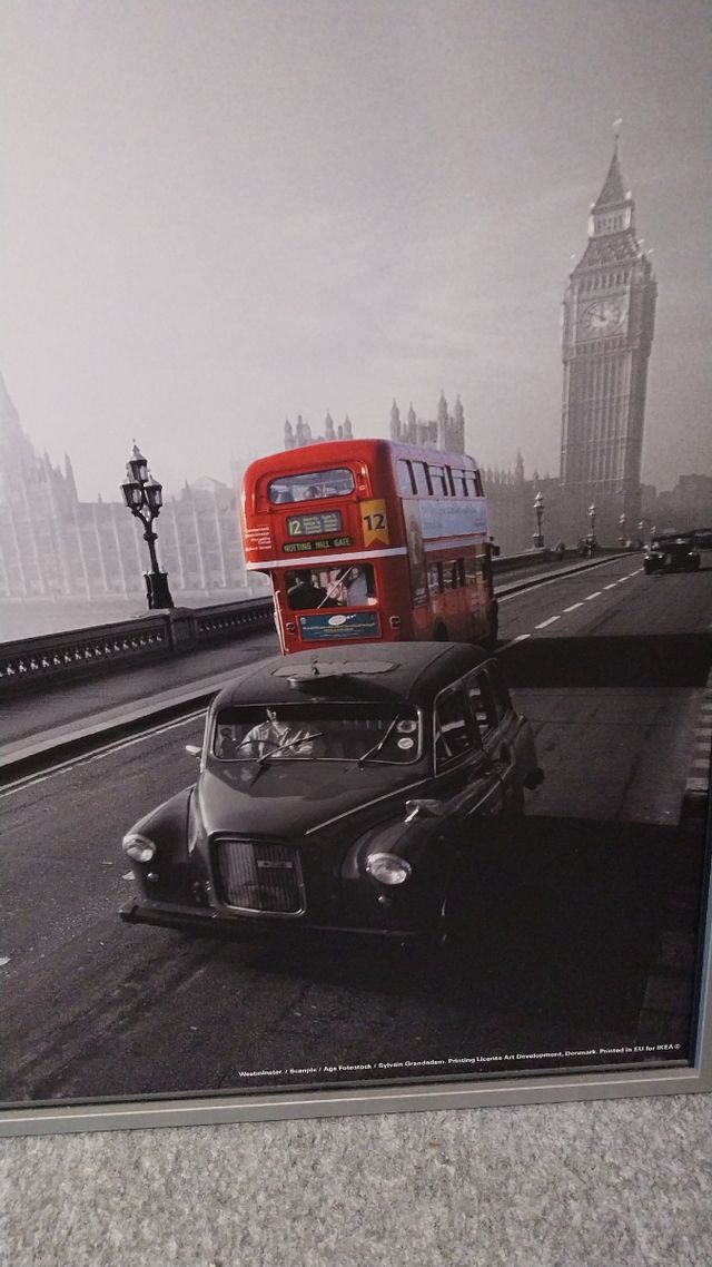 Quadro Londra Bus a 2 piani