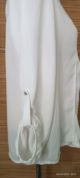 Blusa blanca Mulaya - Talla L