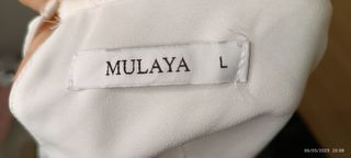 Blusa blanca Mulaya - Talla L