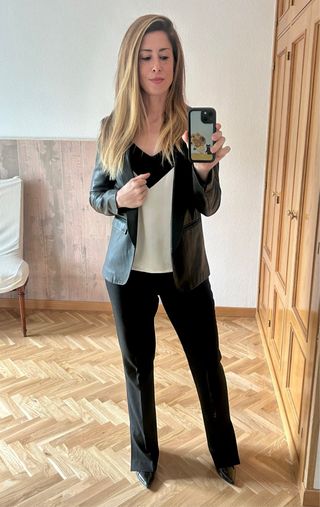 Pantalones traje negros