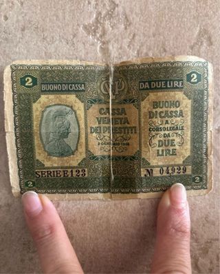 Banconota 2 Lire - Italia