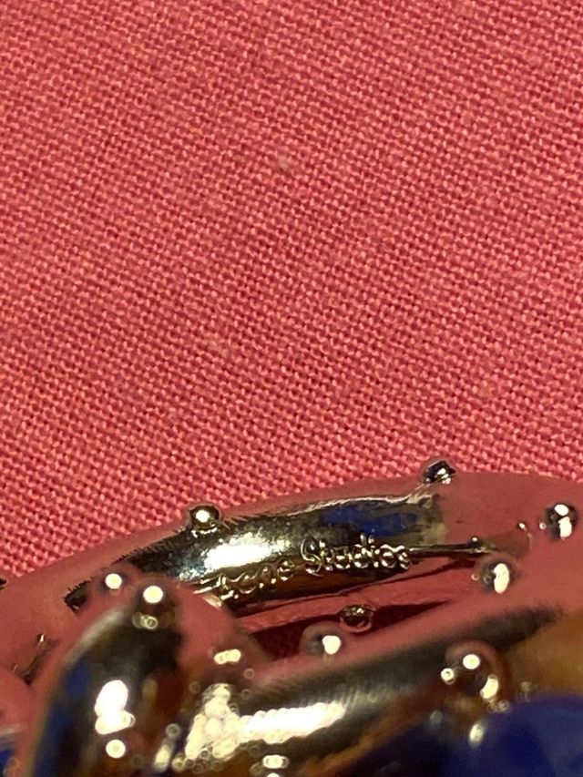 Acne Studios anello nodo stupendo color silver