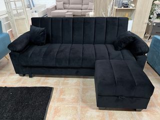 NUEVO!! SOFA CAMA CON PUFF REVERSIBLE + ARCON 