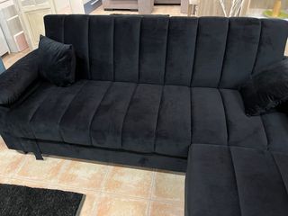 NUEVO!! SOFA CAMA CON PUFF REVERSIBLE + ARCON 