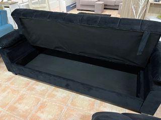 NUEVO!! SOFA CAMA CON PUFF REVERSIBLE + ARCON 