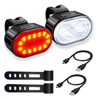 Luz Trasera y Delantera Bicicleta