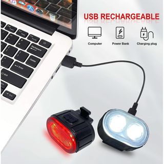 Luz Trasera y Delantera Bicicleta