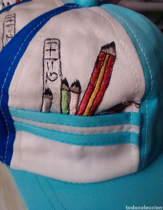 6 GORRAS INFANTILES-NUEVAS