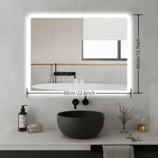 Espejo LED baño