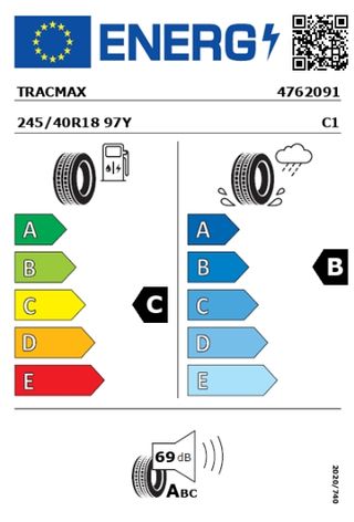neumatico 245/40 ZR18 97Y X Tracmax X Privilo TX-3