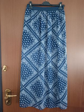 Gonna lunga blu - tg EU 36