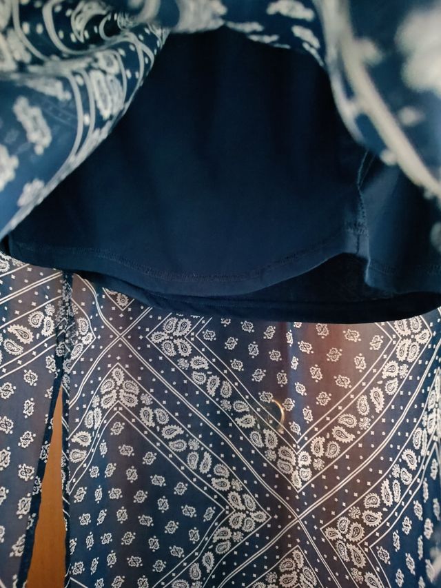 Gonna lunga blu - tg EU 36