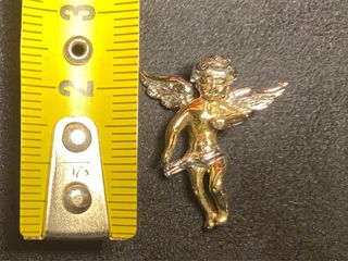 Angelitos plata de ley /oro 14k