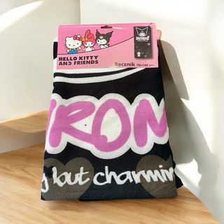 Toalla Kuromi Sanrio microfibra Tamaño: 70x140cm