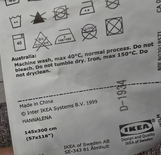 CORTINAS HANNALENA IKEA OPACAS