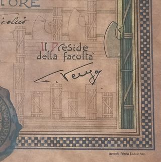 Antico quadro seconda guerra mondiale 