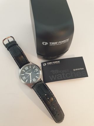 Reloj Time Force Hombre - Negro/Plata