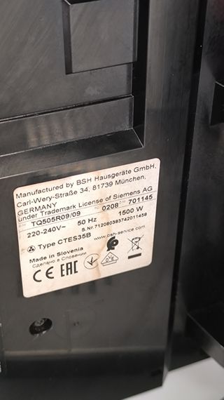 Cafetera Siemens EQ.500 Integral W10Y3340