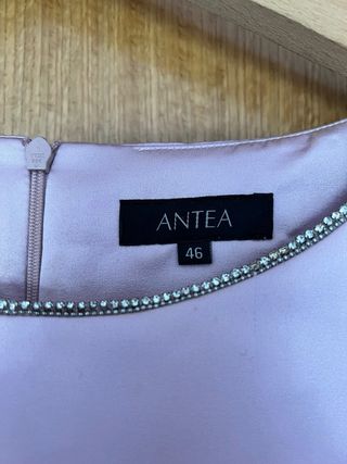 Vestido rosa para eventos - Talla 46