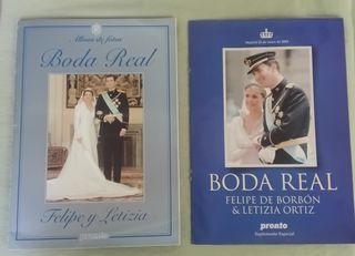 Pronto Álbum de fotos Boda Real.