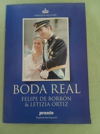 Pronto Álbum de fotos Boda Real.