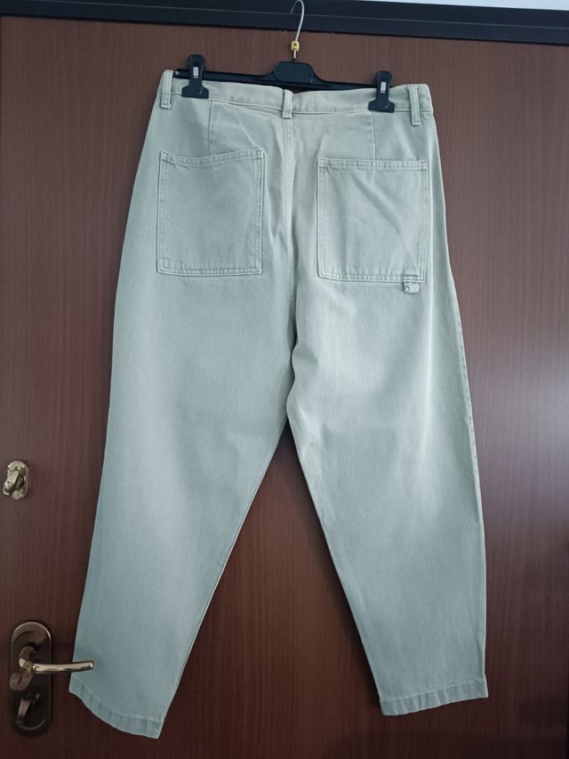 Pantaloni Bershka beige tg EU40