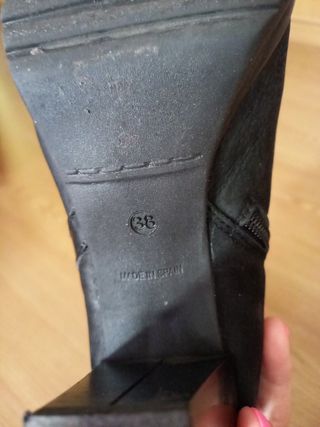 Botas altas negras