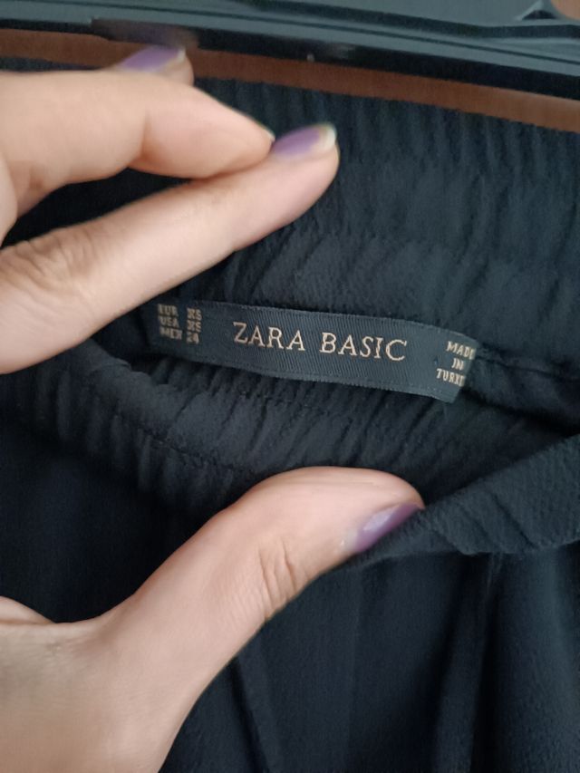 Pantaloni Zara neri tg XS