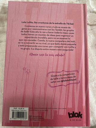 Libro Lola Lolita “nunca dejes de soñar”