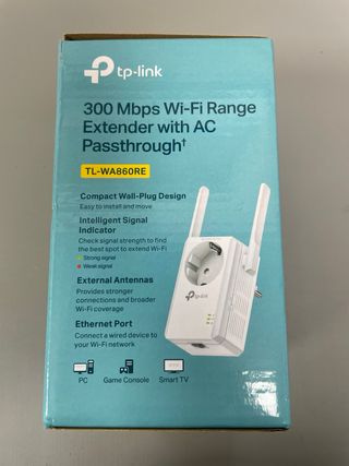 TPLink TLWA860RE  Repetidor de red Wifi