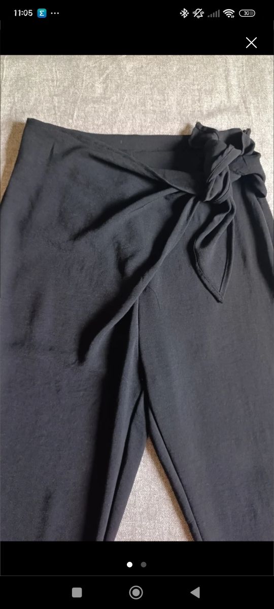 Pantaloni Calliope neri XS - Portafoglio