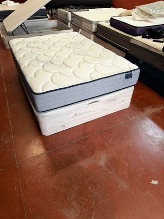 CANAPE Y COLCHON FLEX AZURE MULTI VISCO 135x190