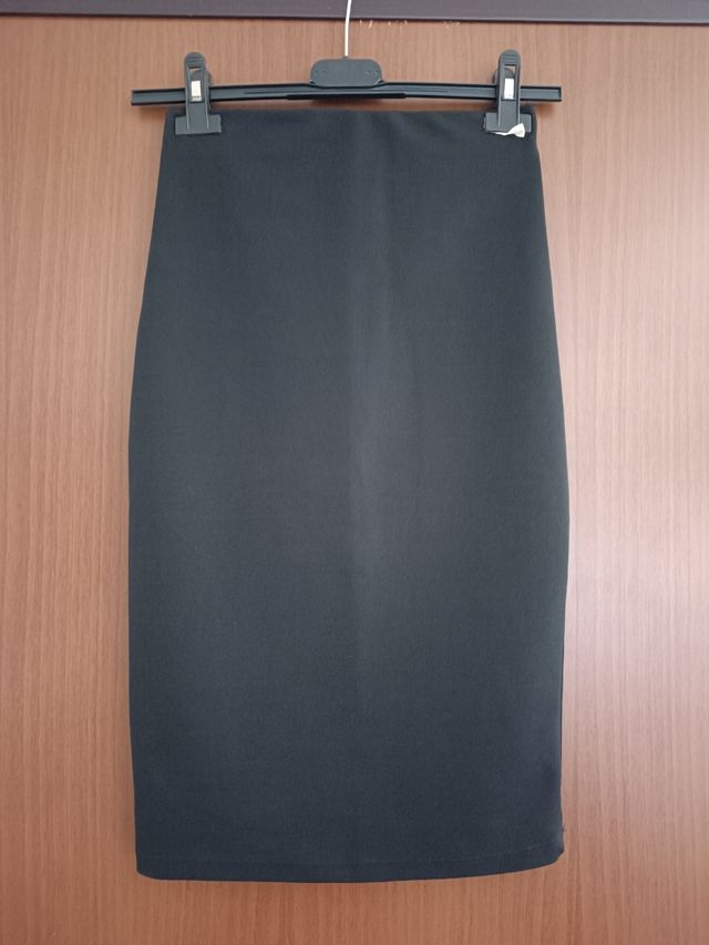 Gonna nera tubino XS Made in Italy