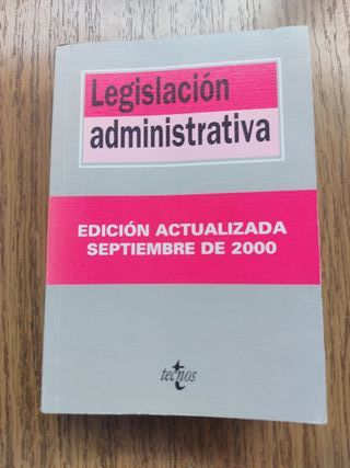 Legislación administrativa, 2000.