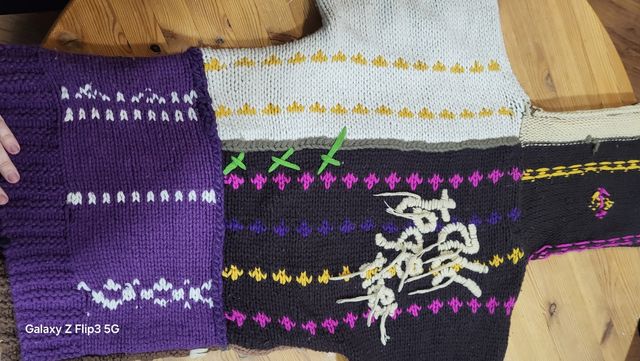 Jersey Desigual multicolor patchwork