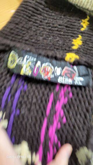 Jersey Desigual multicolor patchwork
