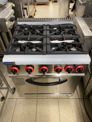 COCINA GAS 4 FUEGOS HORNO ELECTRICO - HGR 705A