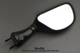 Pareja de retrovisores Kawasaki ZX6R ZX9R ER6