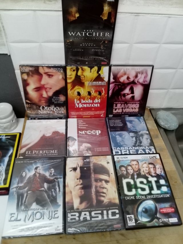 9 Películas nuevas precintadas