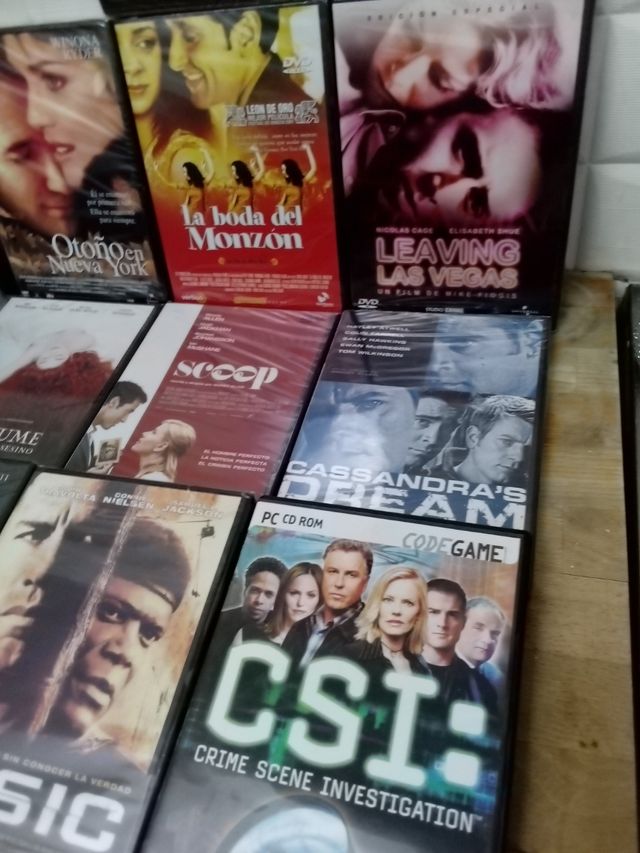 9 Películas nuevas precintadas