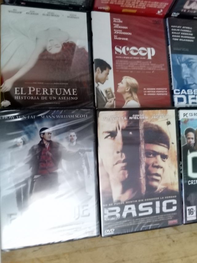 9 Películas nuevas precintadas