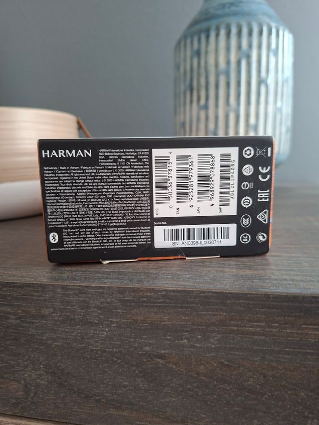 JBL Clip 4 Altavoz Bluetooth Naranja